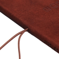 Еженедельник датир 2025г 175х95мм мягк обл иск кож 64л ESCALADA, бл тис, бл 70 г/м&sup2;,кор-ый