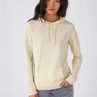 Толстовка с капюшоном женская Hoodie, желтая, размер S
