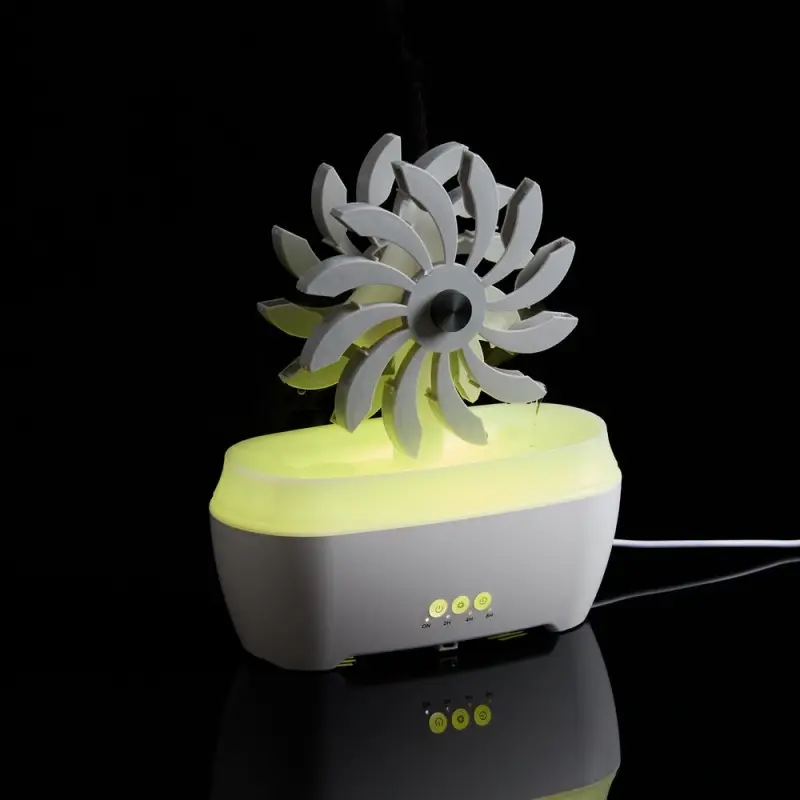 Увлажнитель-ароматизатор Steam Spin, белый с серым Увлажнитель-ароматизатор Steam Spin, белый с серым