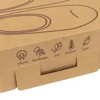 Домашние валенки Wild, серо-коричневые (натуральные), размер 39