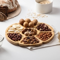 Менажница Доляна «Соты», 30×30×1,3 см бамбук Менажница Доляна «Соты», 30×30×1,3 см бамбук