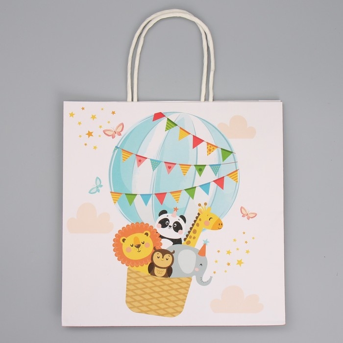 Пакет подарочный, упаковка, &laquo;Тебе солнышко&raquo;, 22 х 22 х 11 см