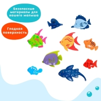 Рыбалка «Морские приключения», 9 рыбок, 2 удочки Рыбалка «Морские приключения», 9 рыбок, 2 удочки