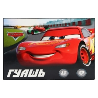 Гуашь 12 цветов по 20 мл, Тачки Гуашь 12 цветов по 20 мл, Тачки