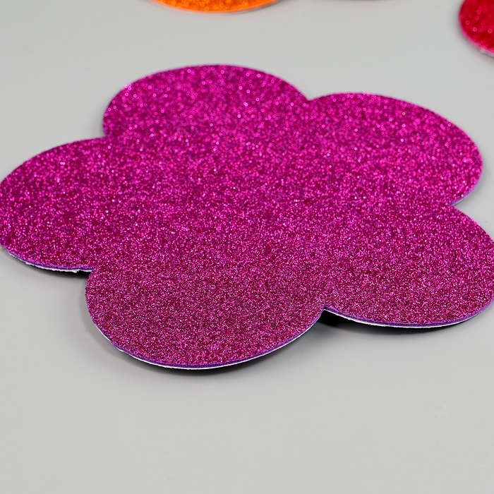 Набор наклеек из EVA &laquo;Цветочек&raquo;, 6 шт., цвет МИКС