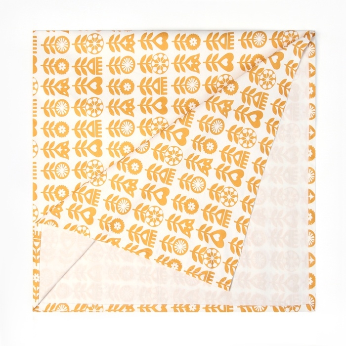 Скатерть Этель Yellow garden 146х180 см, 100% хл, саржа 190 г/м2 Скатерть Этель Yellow garden 146х180 см, 100% хл, саржа 190 г/м2