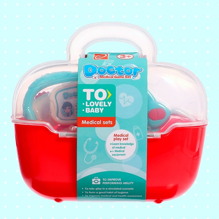 Игровой набор &laquo;Доктор&raquo;, 8 предметов, в чемоданчике