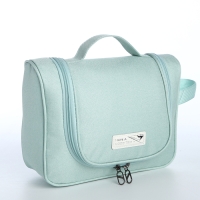 Косметичка на молнии, цвет мятный Косметичка на молнии, цвет мятный