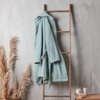 Халат махровый мужской SL HOME: Basic "Аззура", размер S, 100% хлопок, 420 г/м2 Халат махровый мужской SL HOME: Basic "Аззура", размер S, 100% хлопок, 420 г/м2