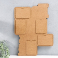 Фоторамка ЛХДФ "Forever" на 5 фото 10х15 см. Размер изделия 45х60 см Фоторамка ЛХДФ "Forever" на 5 фото 10х15 см. Размер изделия 45х60 см