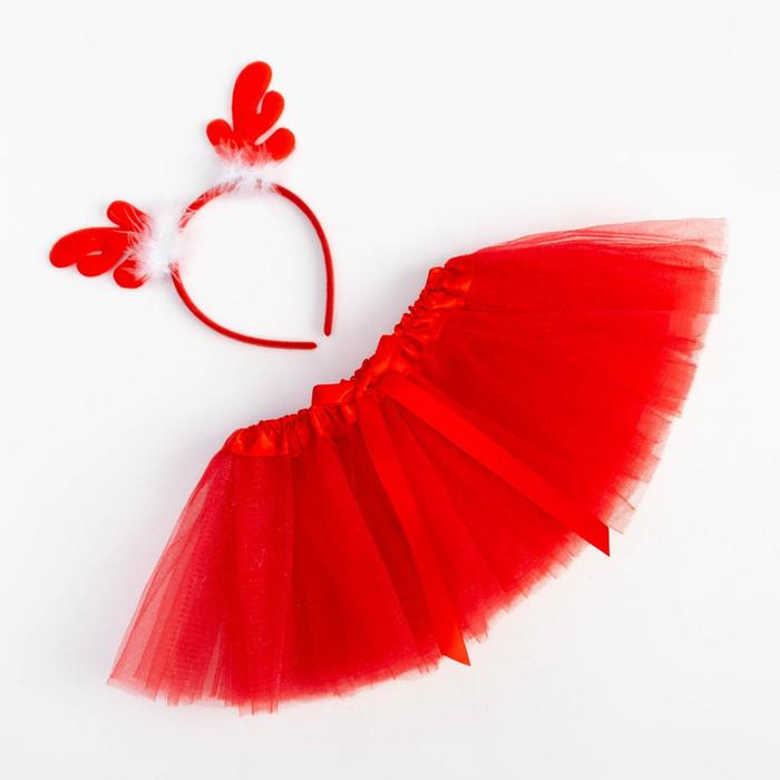 Набор для фотосессии Крошка Я Набор для фотосессии Крошка Я "Рождественский олененок": юбка и ободок