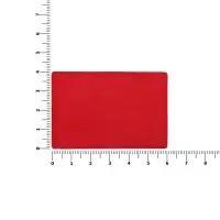 Наклейка тканевая Lunga, L, красная Наклейка тканевая Lunga, L, красная