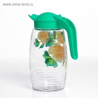 Набор для сока "Розалия", художественная роспись, 6 стаканов, 1250/200 мл, МИКС Набор для сока "Розалия", художественная роспись, 6 стаканов, 1250/200 мл, МИКС