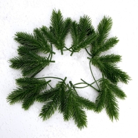 Декор «Веточка ели», набор 10 шт., размер 1 шт. — 13 × 9 × 3 см Декор «Веточка ели», набор 10 шт., размер 1 шт. — 13 × 9 × 3 см