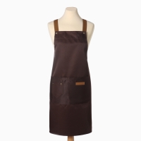 Фартук Этель цв.коричневый, 69*74 см,100% п/э Фартук Этель цв.коричневый, 69*74 см,100% п/э