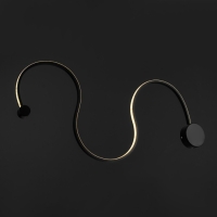 Бра "Изгиб" LED 28Вт 4000К черный