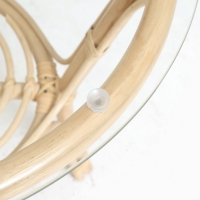 Набор садовой мебели "Индо" 3 предмета: 2 кресла, 1 стол, коричневый Набор садовой мебели "Индо" 3 предмета: 2 кресла, 1 стол, коричневый