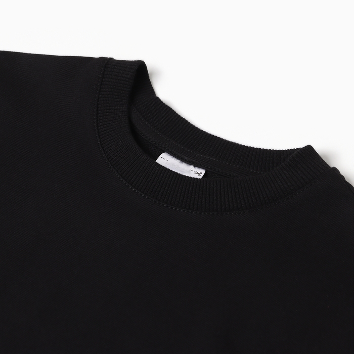 Комплект детский (футболка, шорты), цвет чёрный, рост 116 см Комплект детский (футболка, шорты), цвет чёрный, рост 116 см