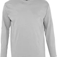 Футболка мужская с длинным рукавом Monarch 150 серый меланж, размер 3XL