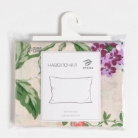 Наволочка Этель 50х70см "Сирень", 100% хлопок, бязь, 125 г/м&sup2;