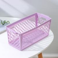 Корзина для хранения &laquo;Романо&raquo;, пластик, 30&times;13,5&times;12 см, цвет МИКС