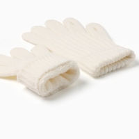 Перчатки женские MINAKU, цвет молочный, 21 см Перчатки женские MINAKU, цвет молочный, 21 см