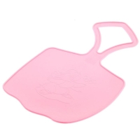 Санки ледянка «Зайка», цвета МИКС Санки ледянка «Зайка», цвета МИКС