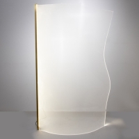 Торшер "Аура" LED 28Вт 4000К золото 70х10х120см Торшер "Аура" LED 28Вт 4000К золото 70х10х120см