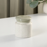 Набор сервировочный &laquo;Домик в деревне&raquo;, 2 предмета: банка для сахара 300 мл, молочник 300 мл, керамические, цвет белый