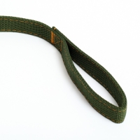 Поводок двухслойный с усиленным карабином, 3 м х 2,5 см, зелёный Поводок двухслойный с усиленным карабином, 3 м х 2,5 см, зелёный