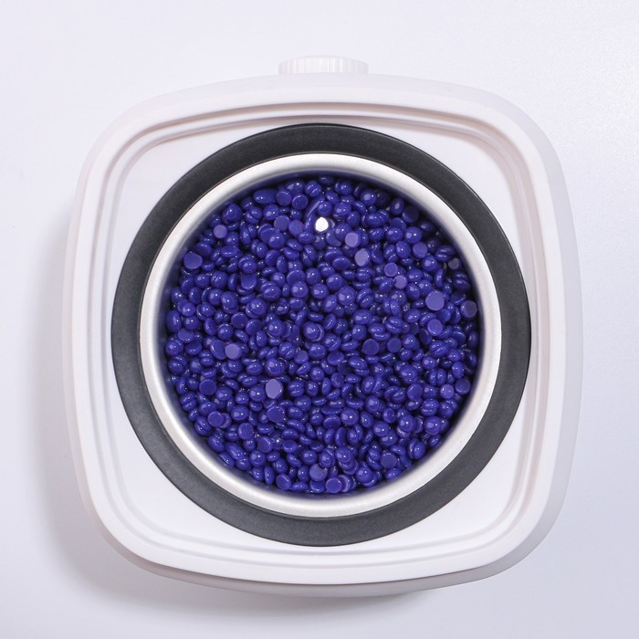 Воск для депиляции, плёночный, в гранулах, 500 гр, цвет индиго