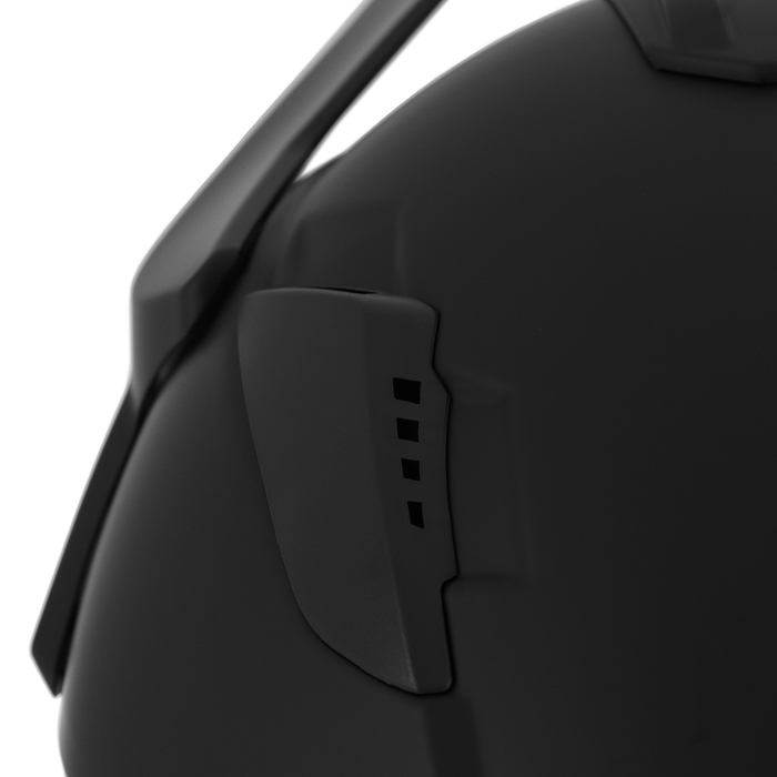 Шлем кроссовый, размер XXL (61), модель - BLD-819-7, черный матовый