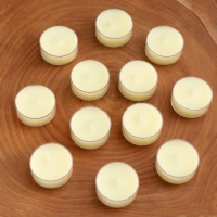 Набор свечей в гильзе "Круг", белая, 12 шт Набор свечей в гильзе "Круг", белая, 12 шт