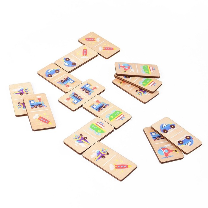 Настольная игра &laquo;Домино. Транспорт&raquo;