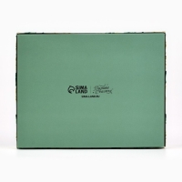 Коробка складная под 12 конфет &laquo;С любовью&raquo;, 14,4 х 18,4 х 3,8 см