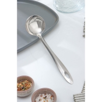 Ложка для соуса из нержавеющей стали Доляна &laquo;Хозяюшка&raquo;, 30 мл, h=25 см, цвет серебряный