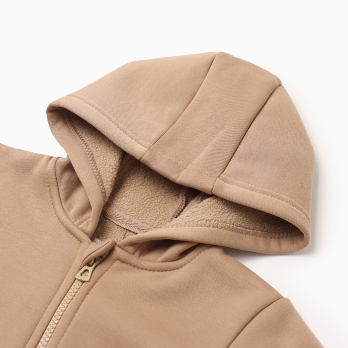 Комбинезон детский MINAKU, цвет кофейный, рост 86-92