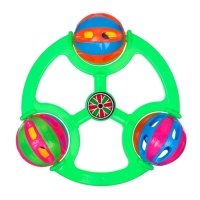 Погремушка &laquo;Яркие шары&raquo;, цвет МИКС, Крошка Я