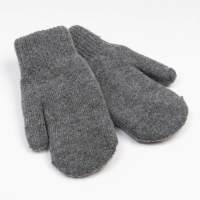 Варежки женские, цвет серый, размер 7-8 Варежки женские, цвет серый, размер 7-8