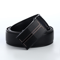 Ремень мужской, ширина 3,5 см, пряжка автомат, цвет чёрный Ремень мужской, ширина 3,5 см, пряжка автомат, цвет чёрный