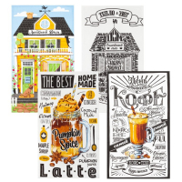 Набор кухонных полотенец Доляна &laquo;Любимый дом&raquo;, 35х60см-4шт, 100% хлопок