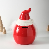 Копилка керамика "Дедушка Мороз с большой бородой" 12,4х12,8х19 см Копилка керамика "Дедушка Мороз с большой бородой" 12,4х12,8х19 см