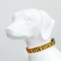 Ошейник с подсветкой Тигр 3 режима свечения, размер L, ОШ 48-60 х 2,5 см оранжевый Ошейник с подсветкой Тигр 3 режима свечения, размер L, ОШ 48-60 х 2,5 см оранжевый