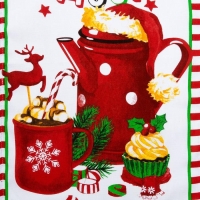 Полотенце новогоднее &laquo;Зимние радости&raquo; 35х60 см