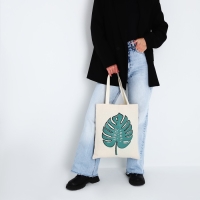 Сумка - шопер «Лист» 35 х 0,5 х 40 см, отд без молнии, без подклада Сумка - шопер «Лист» 35 х 0,5 х 40 см, отд без молнии, без подклада