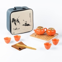 Набор для чайной церемонии "ДЖЕКИЧАЙ" на 4 персоны, пиала 45 мл,чайник 170 мл, 10 предметов Набор для чайной церемонии "ДЖЕКИЧАЙ" на 4 персоны, пиала 45 мл,чайник 170 мл, 10 предметов