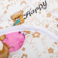 Одеяло АДЕЛЬ &laquo;Стандарт&raquo;, 105х140см, цвет МИКС, файбер степ (150г/м)