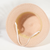 Шляпа для девочки MINAKU "Зайка", цвет розовый, р-р 52 Шляпа для девочки MINAKU "Зайка", цвет розовый, р-р 52