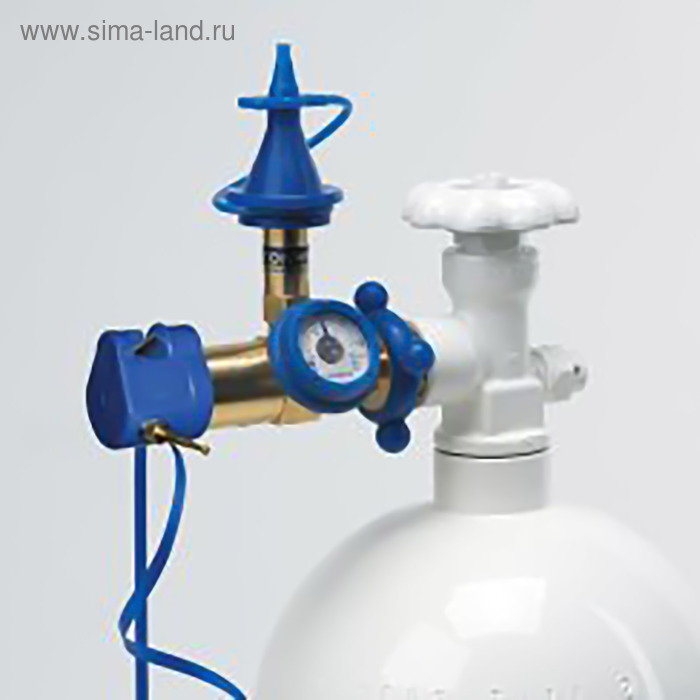 Классическая насадка для баллона с измерителем давления, с клапаном плавного нажатия Классическая насадка для баллона с измерителем давления, с клапаном плавного нажатия