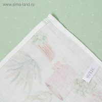 Фартук "Этель" Кактусы 70х60 см см, 100% хлопок, рогожка 160 гр/м2 Фартук "Этель" Кактусы 70х60 см см, 100% хлопок, рогожка 160 гр/м2